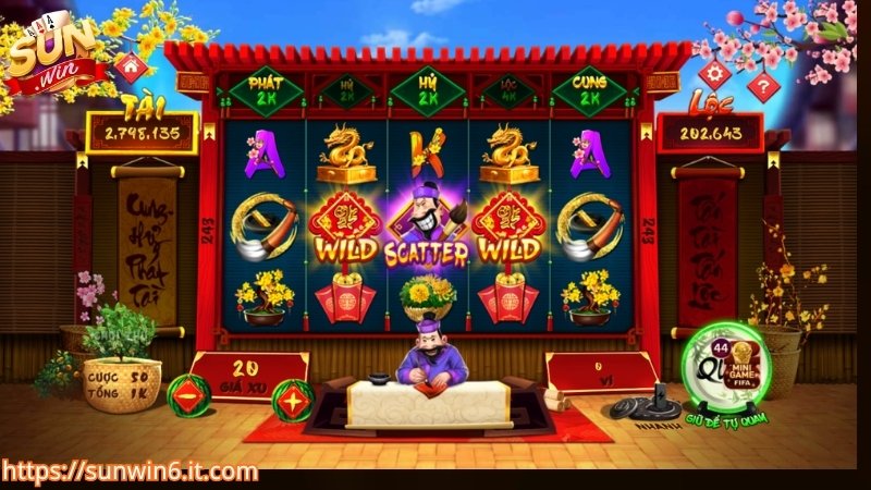 Nổ hũ ông đồ tại cổng game Sunwin